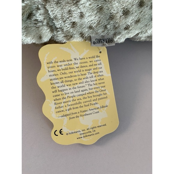 Folkmanis Harbor Seal Hand Puppet Brand New NWT - Picture 10 of 13